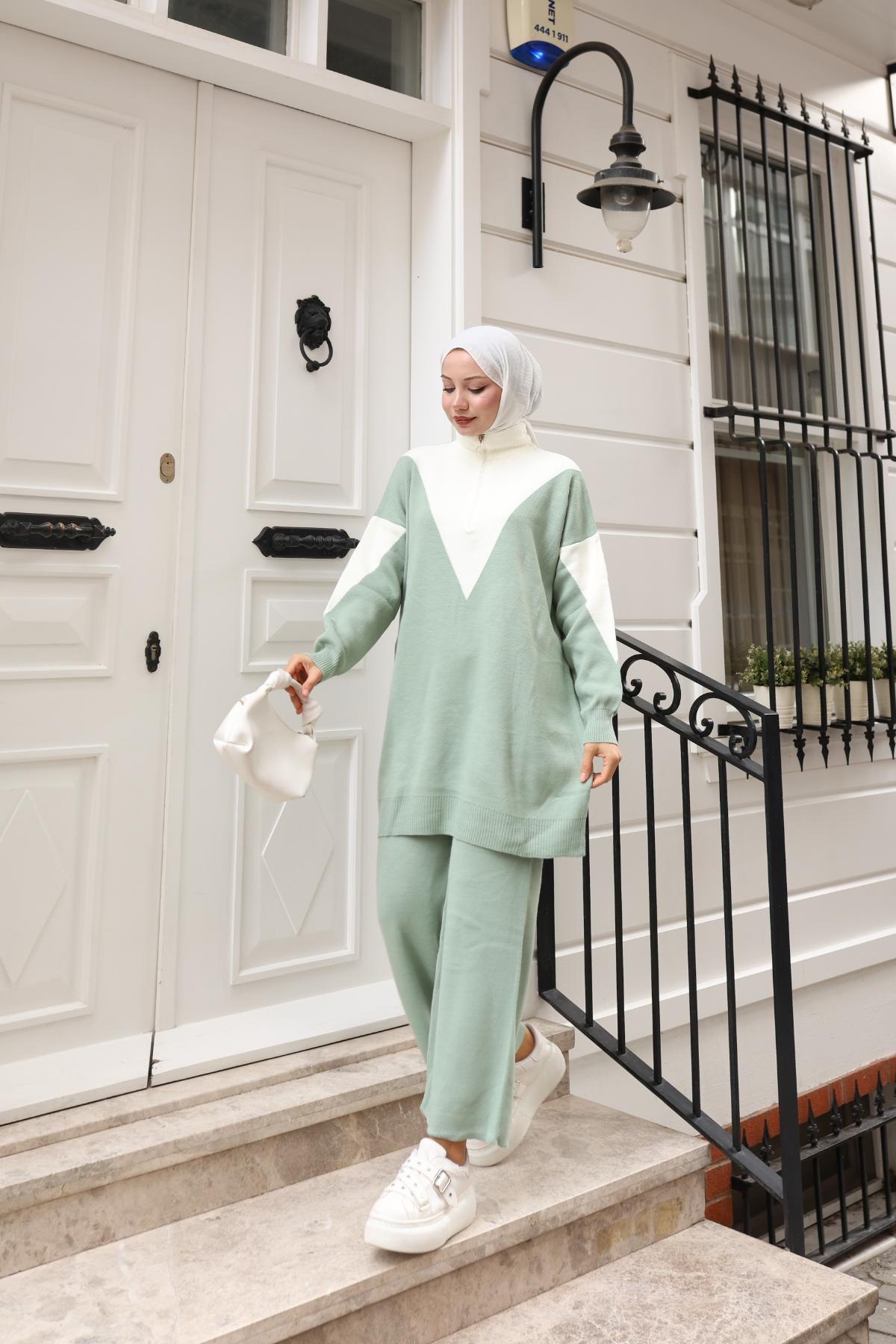 Çağla Triko Pantolon Takım 3390